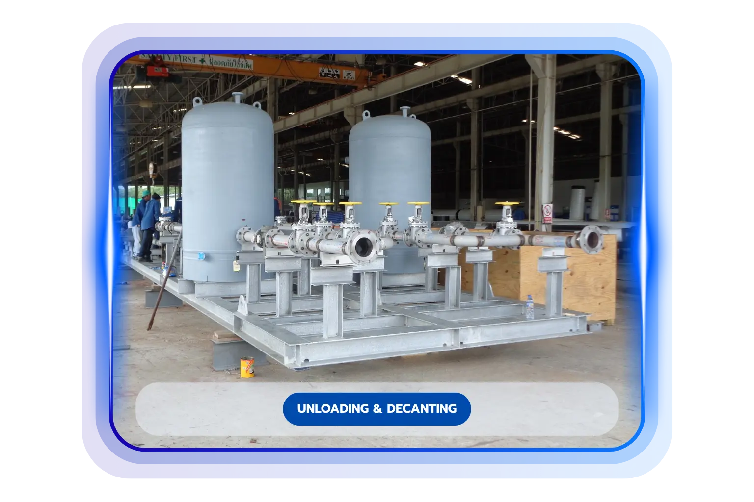 Unloading & Decanting